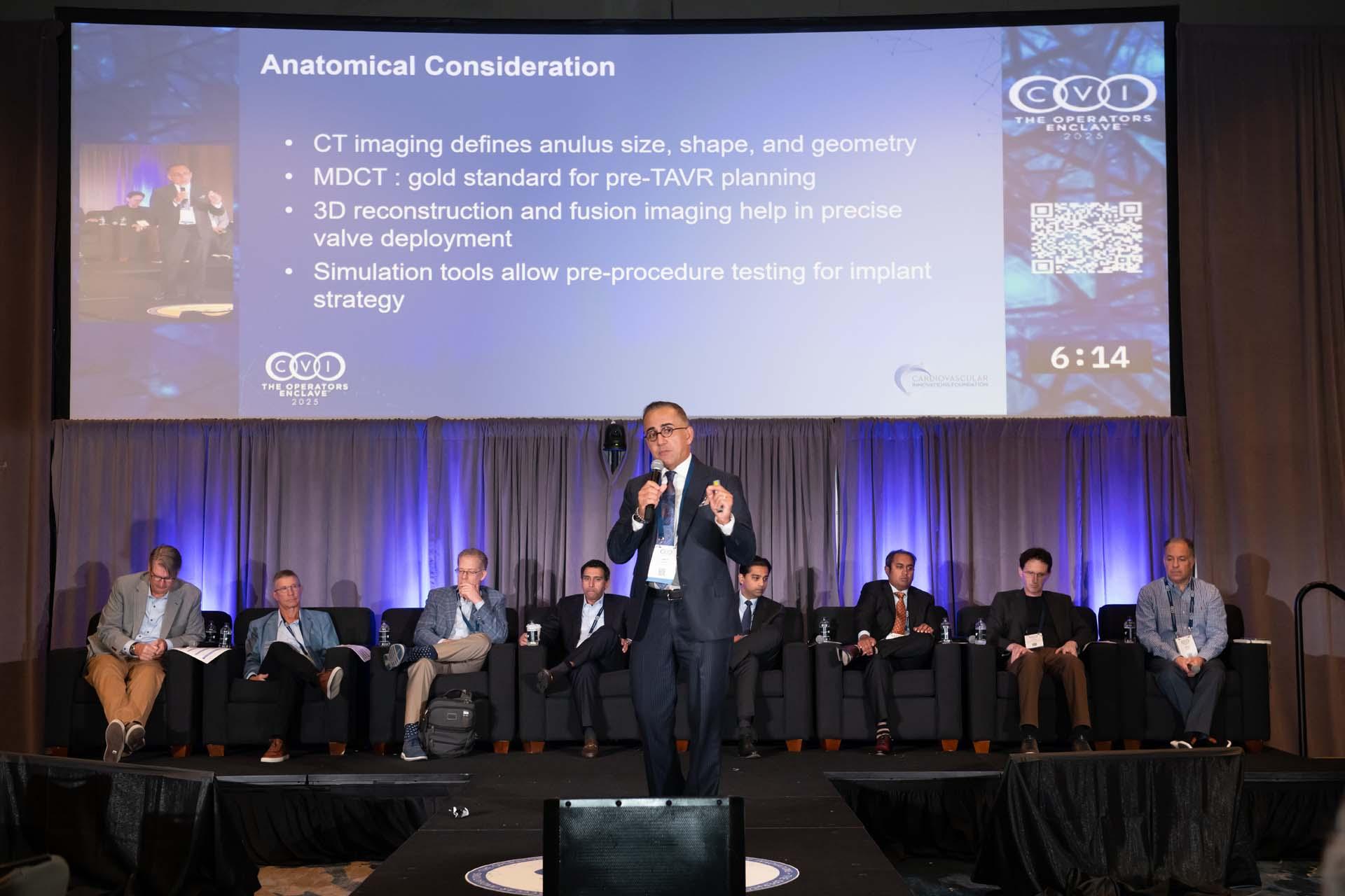 A coronary session at CVI 2025.